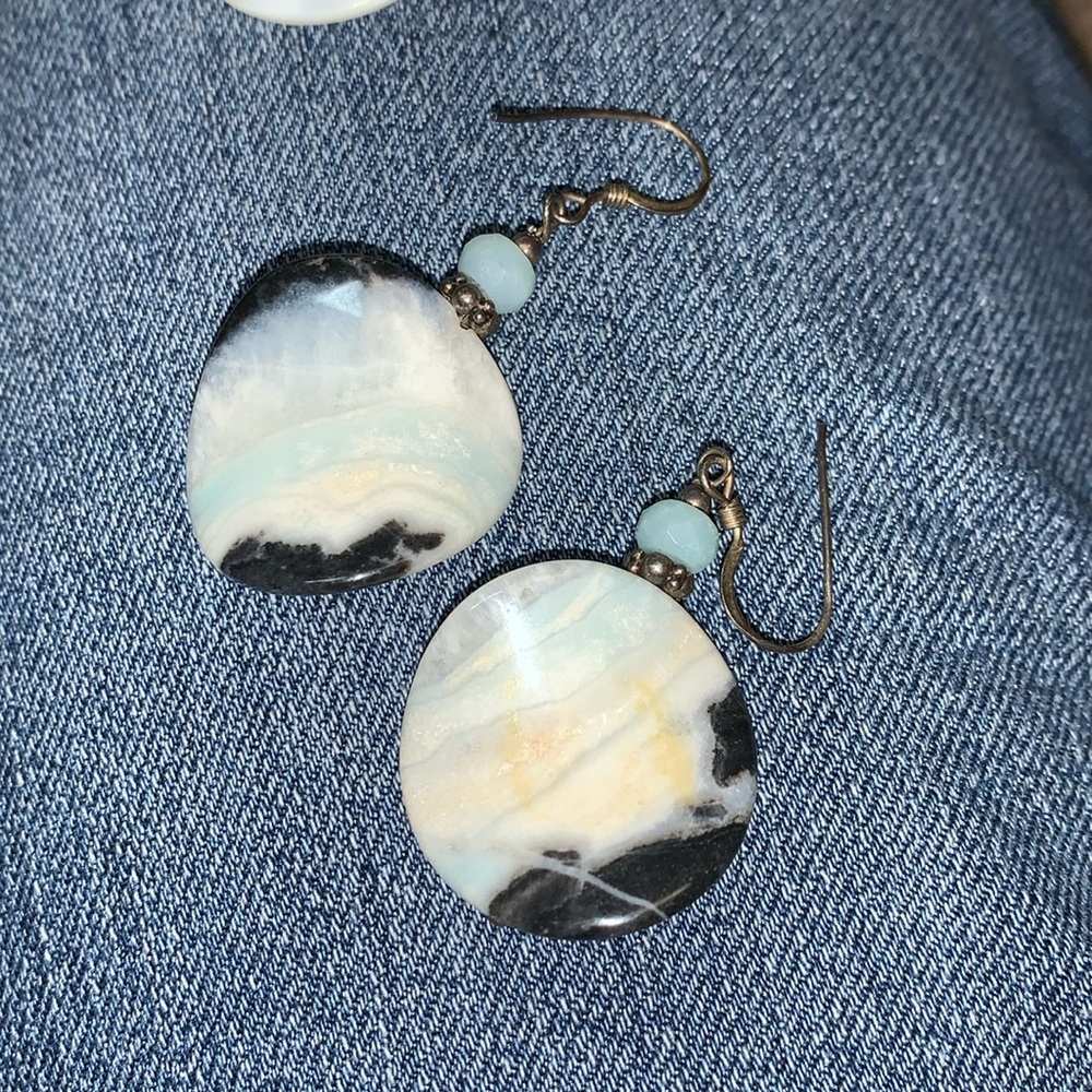 3/$15 Cute dangling stone earrings.